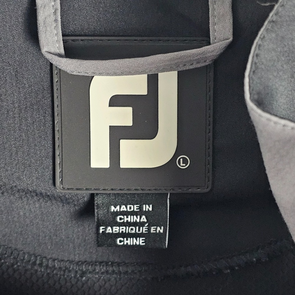 FootJoy Windbreaker Jacket Mens Large Performance Short Sleeve 1/4 Zip Pullover - Picture 6 of 10